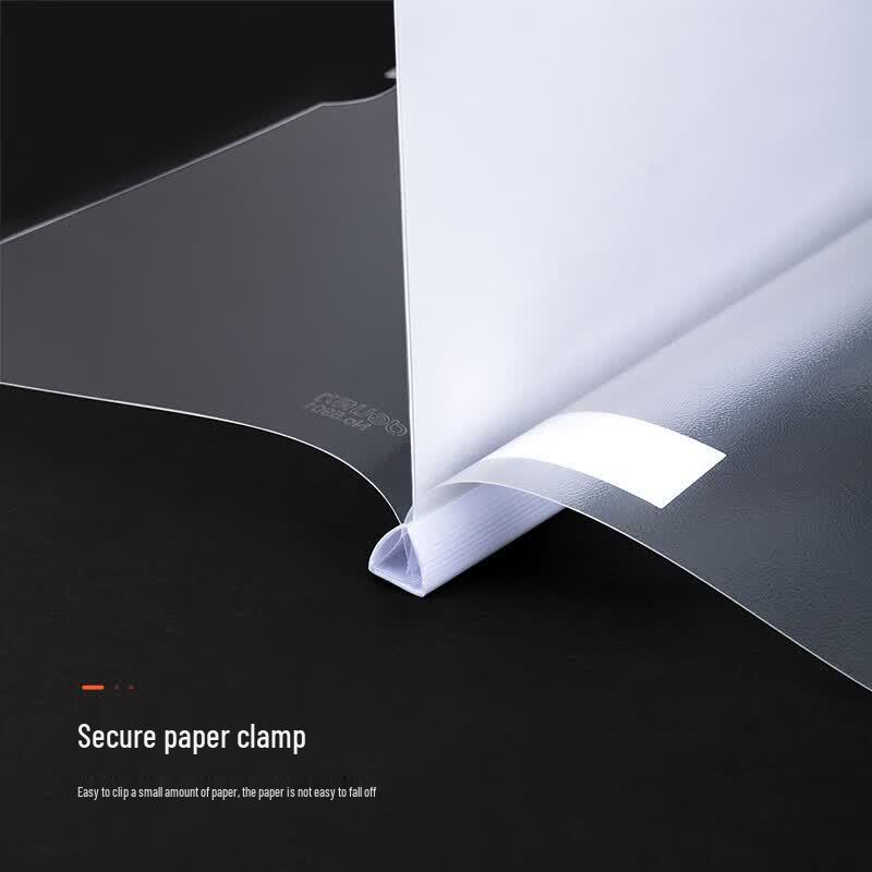 Deli 5901 A4 Transparent Pull Rod File Folder