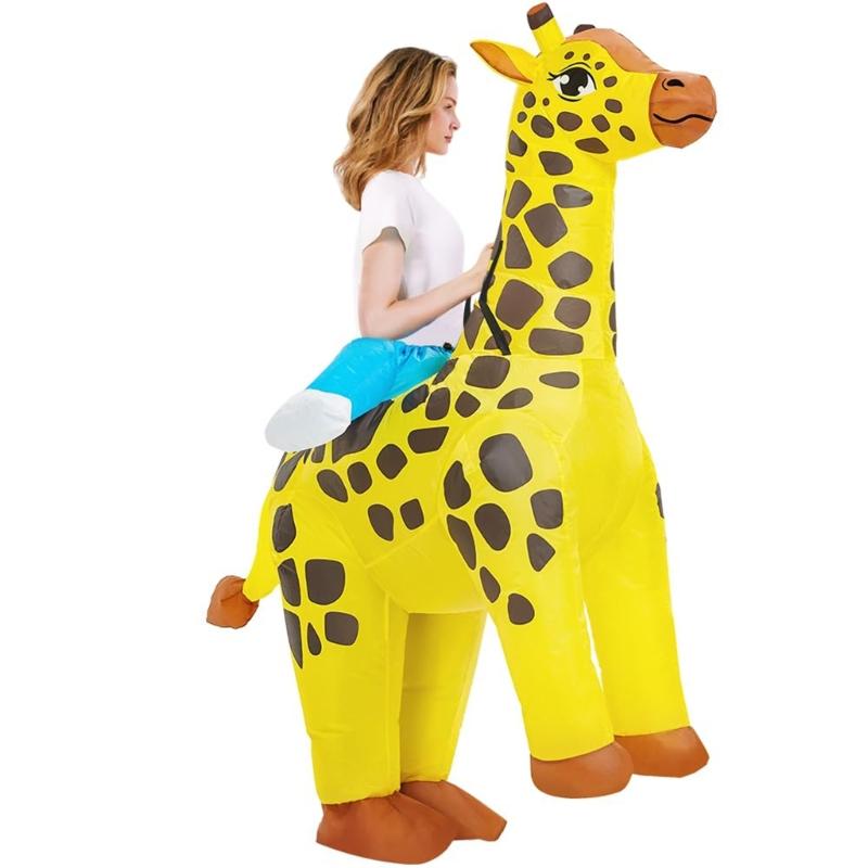Adult Sized Animal Inflatable Costume Quick Blowing Up Design For Themed Parties Cosplay Event