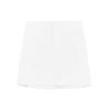 Plain Pleated Short Skirt Women Skirts White WD-BL1-23-007-W-WH