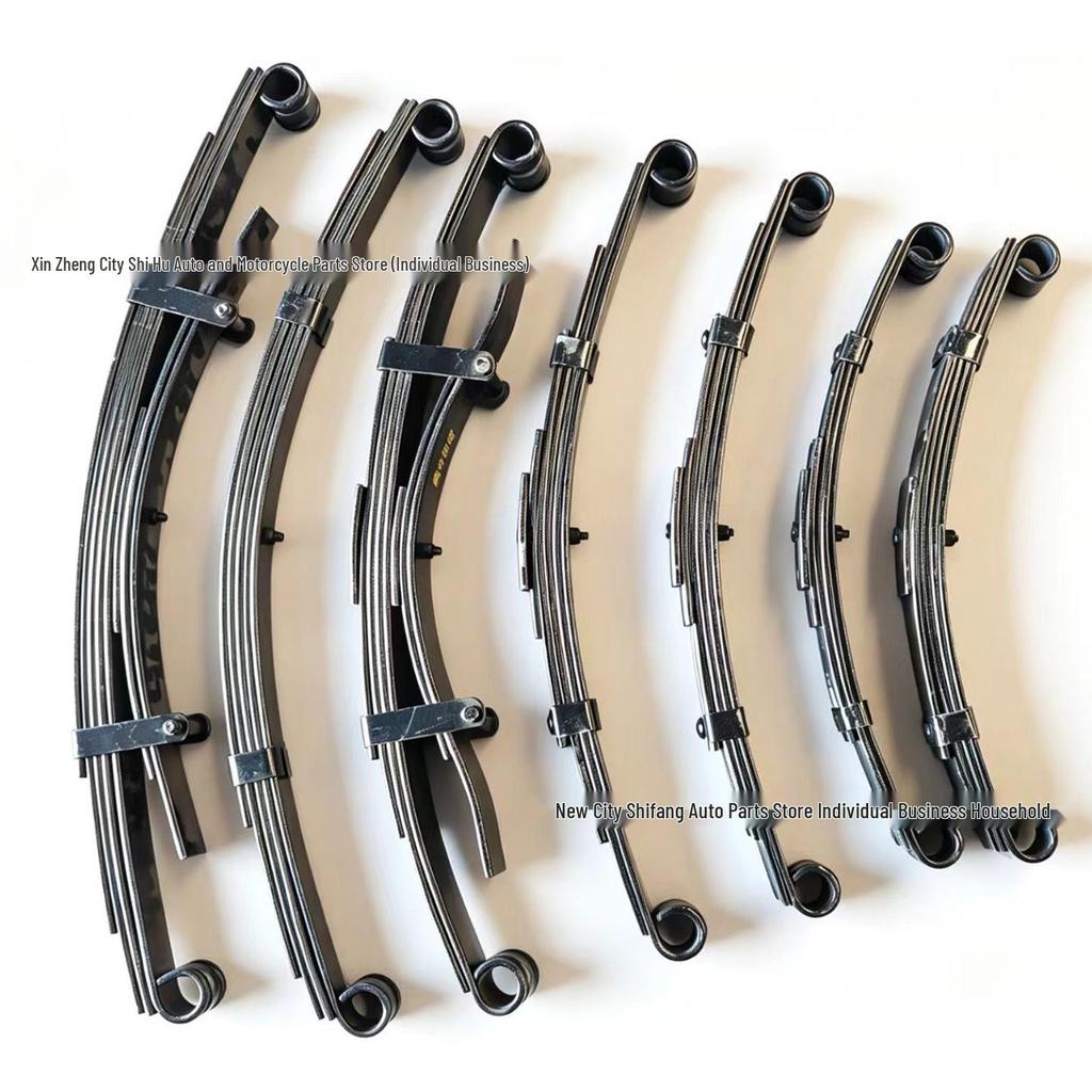 Electric Tricycle Rear Suspension Full Steel Leaf Spring Set