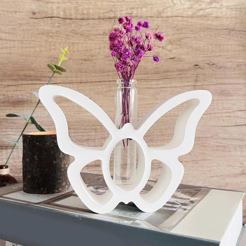 Translucent Silicone Mould for Creating 3D Butterfly Shapes Decoration for Epoxy Resin and Plaster Cement Projects
