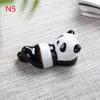 Chinese Chopstick Rest Cute Ceramic Chopsticks Mat Panda Shape Tableware Rest