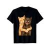 Cute and Comfortable A Must-have for Cat Lovers Men's T-shirt for Summer Casual and Fashionable T-shirt