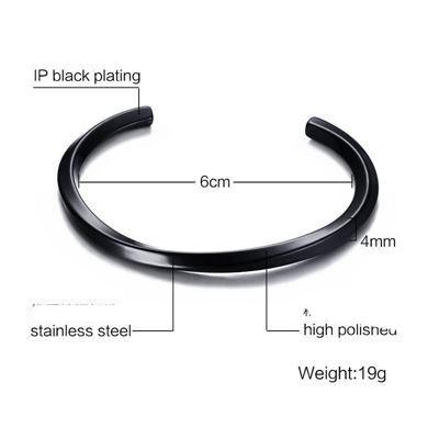 Nordic Runes Bangles,Men Bracelet,Stainless steel Twist Mobius Bangle Bracelets,Male Jewelry