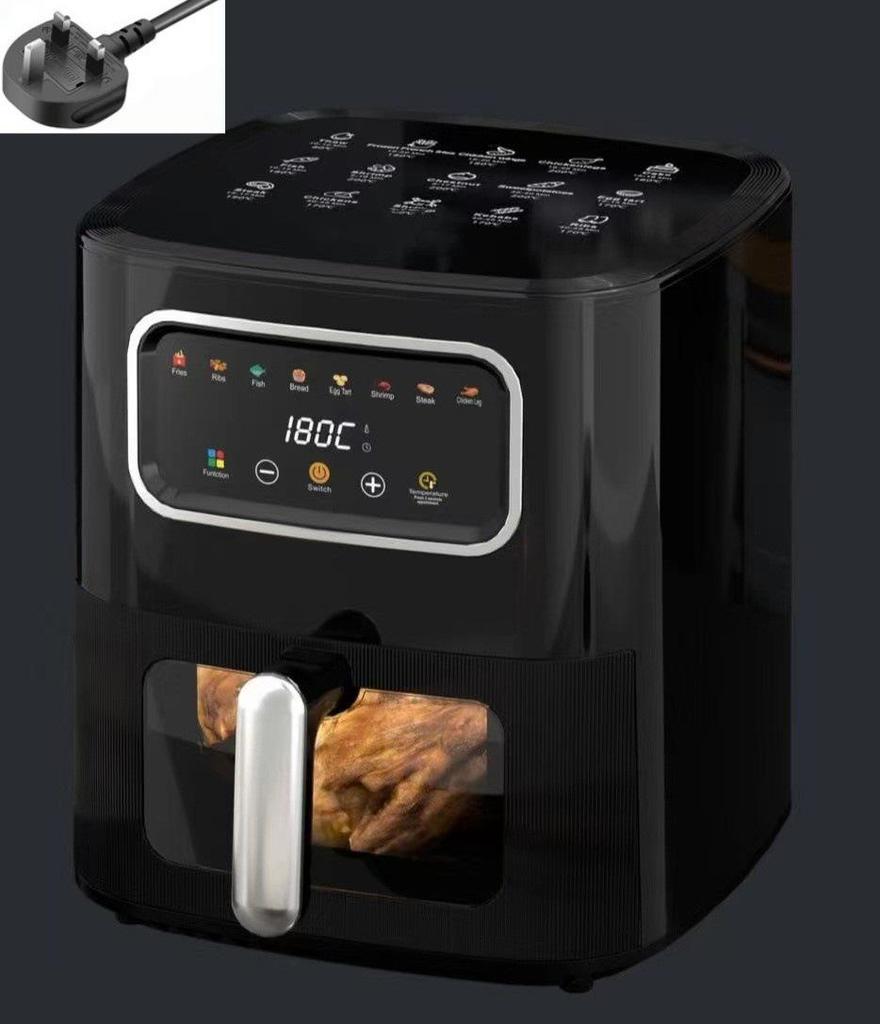 8L Multi-Functional Smart Touch Air Fryer Oven – Large Capacity Electric Fryer & French Fry Maker