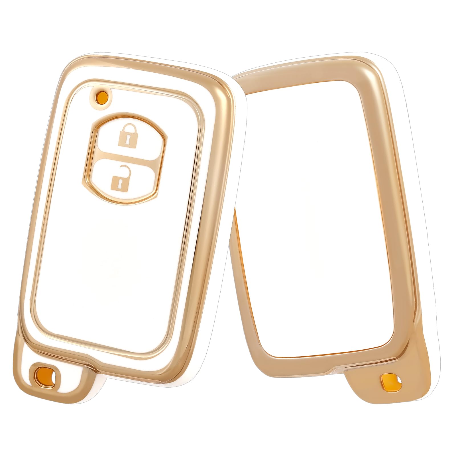 

В ПУТЬ Чехол для ключей, ТПУ Чехол для ключа автомобиля, Оболочка для ключа, Совместимый, Новая модель белый