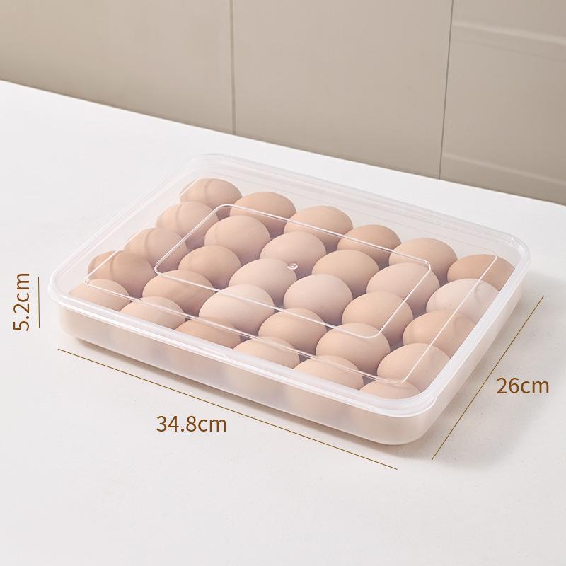 Egg Storage Box, Refrigerator, Household Anti-rolling Preservation Egg Box, Kitchen Refrigerator Preservation Egg Box
