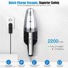 3500PA Mini Rechargeable Cordless Handheld Hand Vacuum Cleaner Car Home New