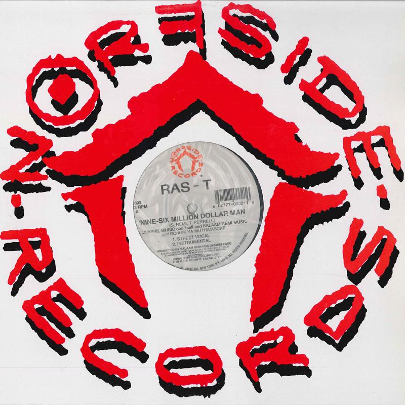 

12inch Record RAS-T - Nine-six Million Dollar Man NR0002 NORFSIDE 1996 US Rap & Hip-Hop/R&B Used