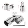 316 Stainless Steel Awning Adjustable Slide Fitting Fits Various Boat Setups