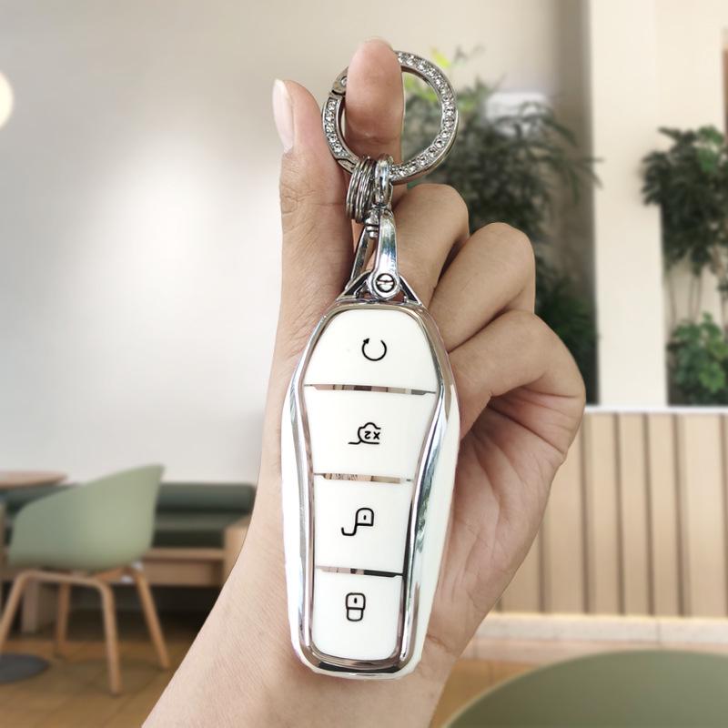 Proper for BYD Han Key Case Han EV Champion Edition - Dedicated NFC Card Car Cover with Buckle.