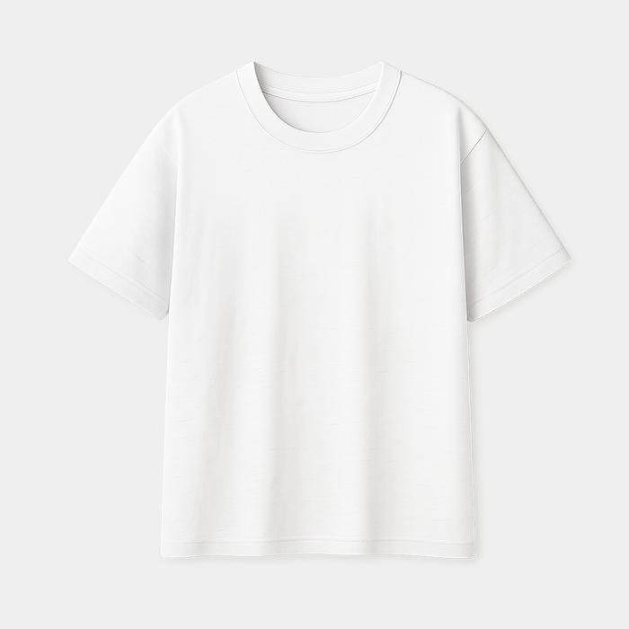 Jikeulib Essential Cotton Crew Neck Loose Fit T-Shirt 20 Colors (D Type)
