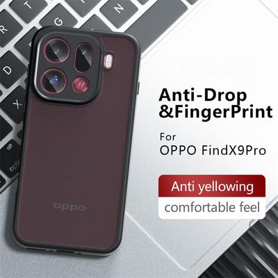 Průsvitný matný kryt na telefon pro Oppo Find X9 Pro Nárazuvzdorný matný zadní kryt z PC Kryt pro Oppo Find X9 Pro Kryt pro Oppo Find X9 Pro
