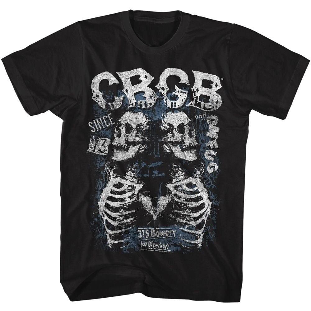 New CBGB Unisex Unisex All Size 11D946 Unisex T-Shirt Graphic Tee XXL