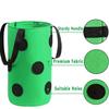1Pc Hanging Planting Bag Strawberry, Tomato Hanging Planting Bag Vertical Garden Strawberry Planting Pot