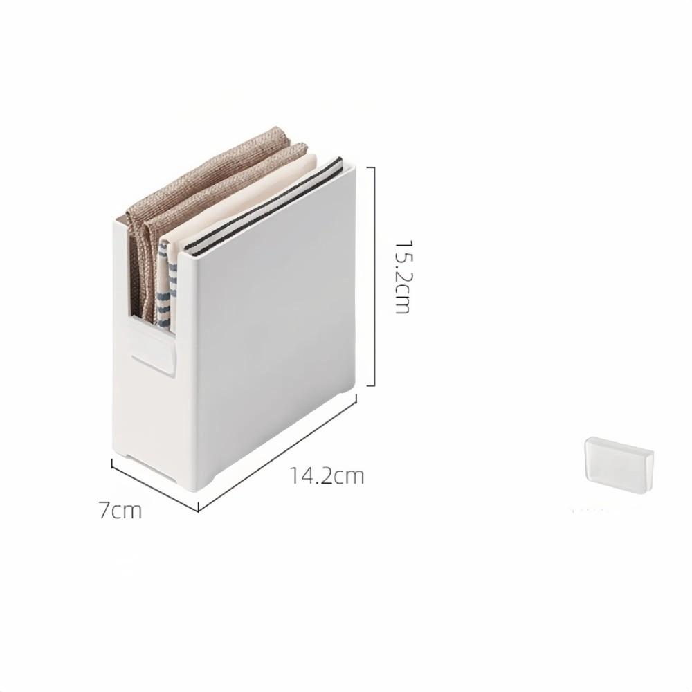 Plastic Organizer Box Cooking Tool Storage Scalable Sundries Organizer  Kitchen