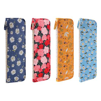 Crochet Hooks Storage Bag Empty Storage Bag Carrying Various Crochet Needle Portable Crochet Hook Case Bag Knitting Bag