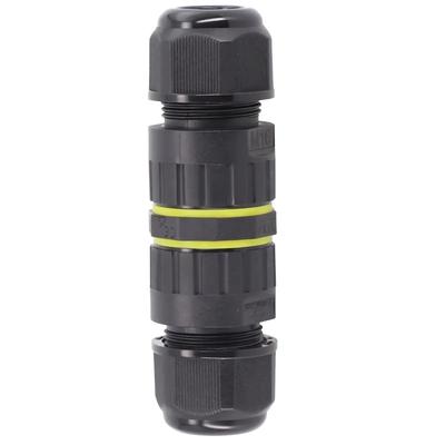 3 Pin Solar Connector Junction Box IP68 Waterproof Electrical Cable Wire Connector Screw Fixed Outdoor LED Lamp Parts