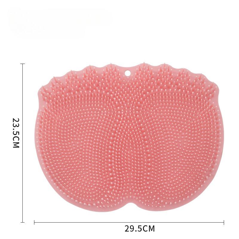 New Bathroom TPE Foot Massage Mat Rubbing Foot Cleaning Washing Brush Mat Bathtub Cushion Foot Bath Rubbing Massage Mat