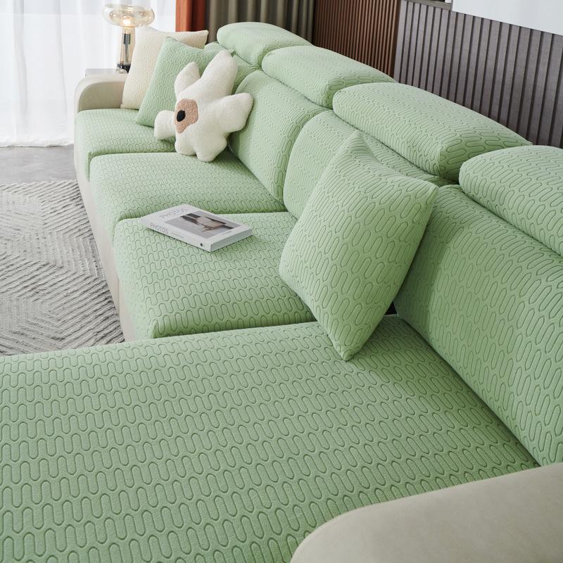 Stretch Sofa Cover All-Inclusive Universal Cover Four Seasons Universal Chenille Non-Slip Anti-Scratching Sofa Cushion Protective Cover
