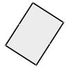 1pc Portable Foldable NOn crease White Projector Curtain Projection Screen 4:3 (84inch)