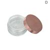 30G/50G Plastic Loose Powder Jar With Sifter Empty Cosmetic Container Cap Makeup Compact Portable Loose Powder Box