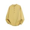 2026 Chinese Style Spring Men Fashion Shirt Men Casual Stand Collar Top Men Retro Cotton Shirts Male Korean Pullover Shirts