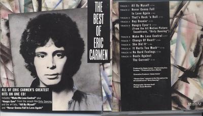 CD ERIC CARMEN - The Best Of Eric Carmen ARCD8547 Arista 1988 Japan Rock Gebruikt