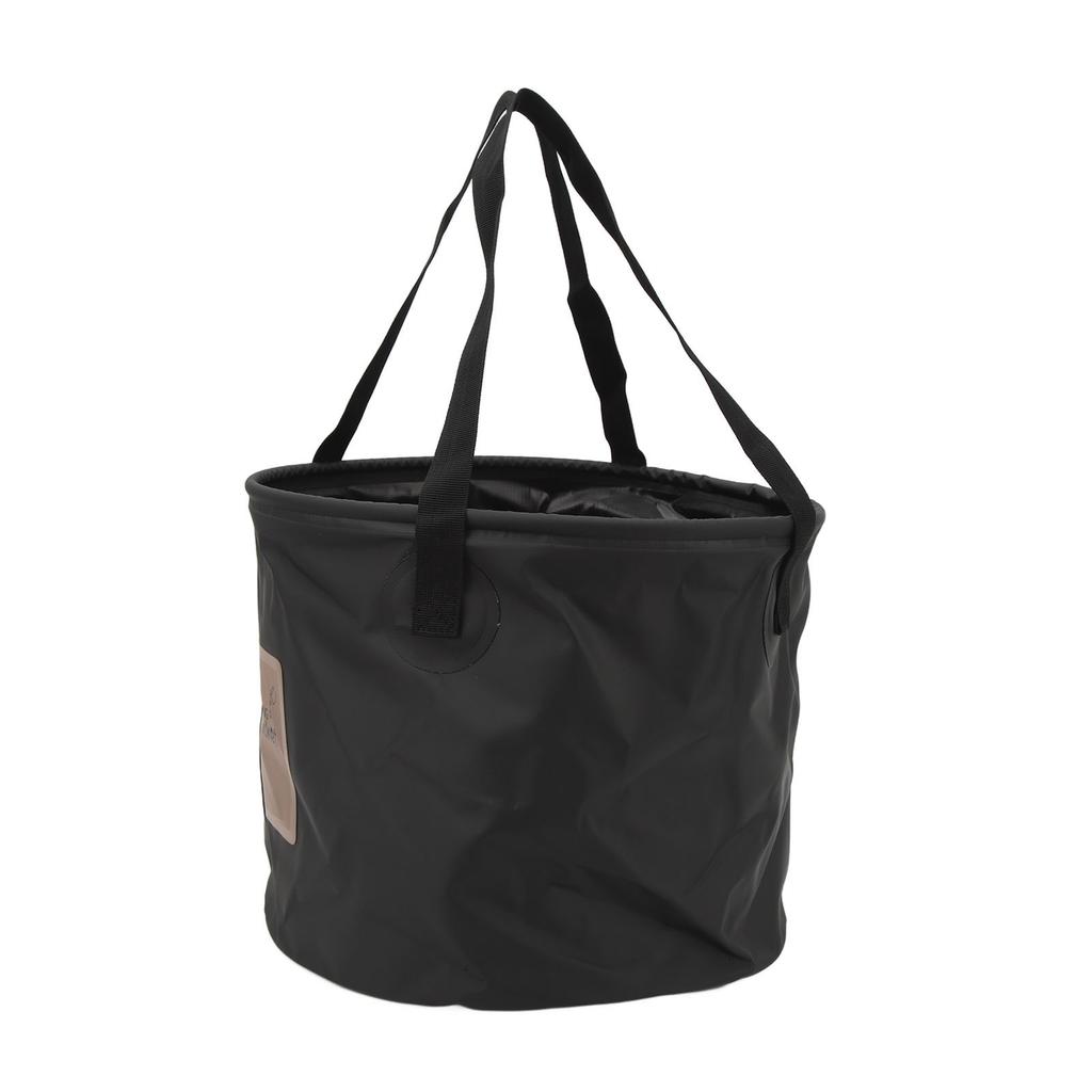 20L Portable Camping Bucket PVC Folding Water Bucket High Capacity Collapsible Container for Outdoor Activities