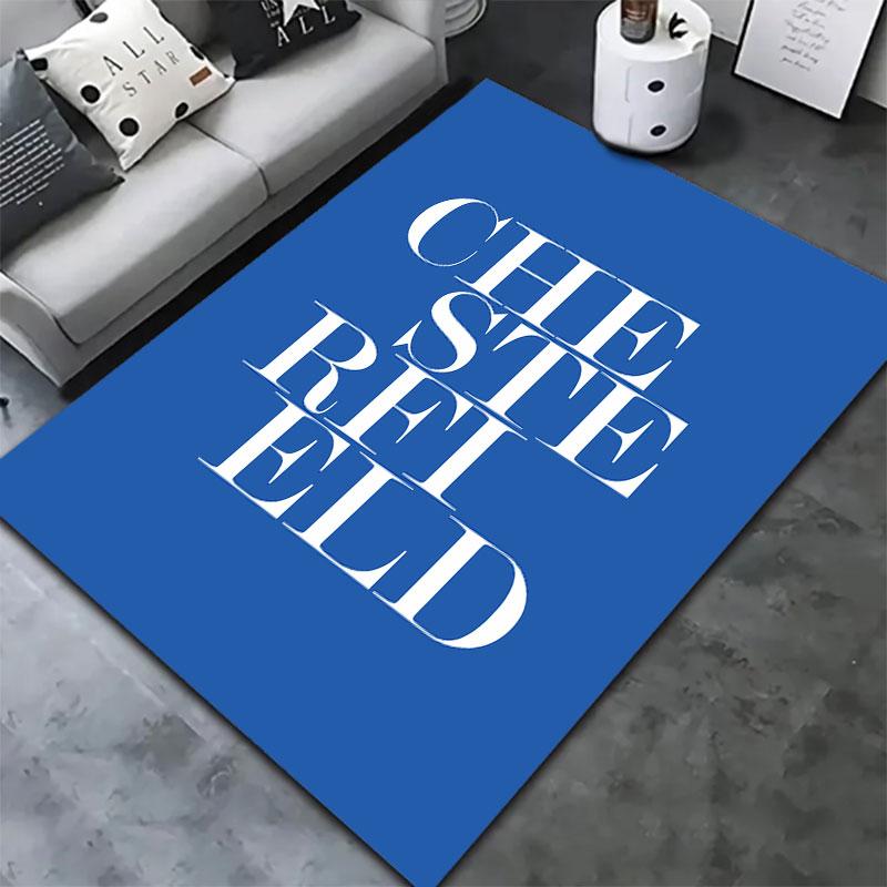 Chesterfield F.C Carpet Rug for Living Room Bedroom Home Sofa Decoration,Kids Play Non-slip Floor Mat