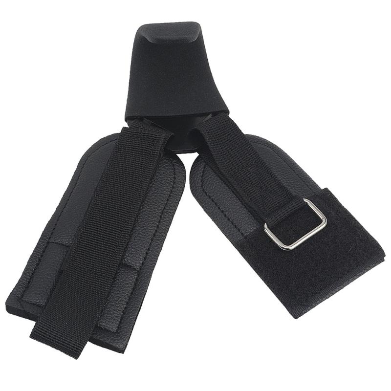 2er-Set Gewichtheben Handgelenkstütze Klimmzug Handgelenk Haken Kraft Griffförderer Haken für reduzierte Ermüdung