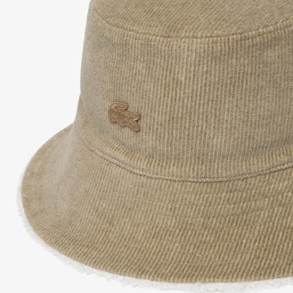 Lacoste Unisex Reversible Corduroy Bucket Hat RK417E-55N02S