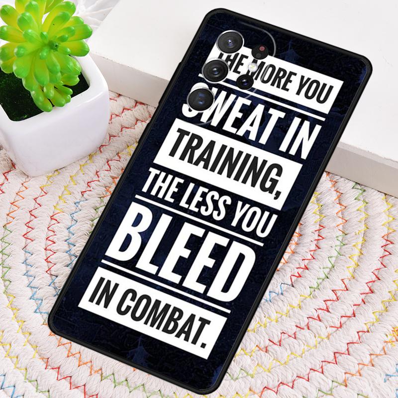 

GYM WORKOUT BODY BUILDING QUOTES Silicone Phone Case For Samsung Galaxy note 10 pro S26 S25 S24 S23 S22 S21 Plus Ultra Cover Galaxy S22 5G