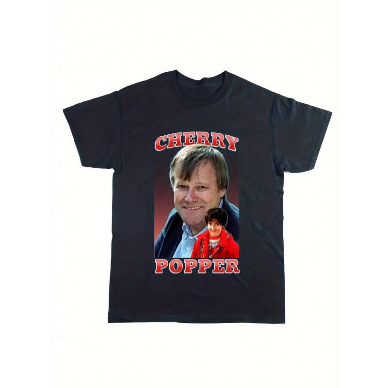 T-shirt Vintage da Uomo Coronation Street Roy Cropper & Cherry Popper - Design Ufficialmente Ispirato al Personaggio della Soap Opera Britannica, T-shirt Casual Vestibilità Larga