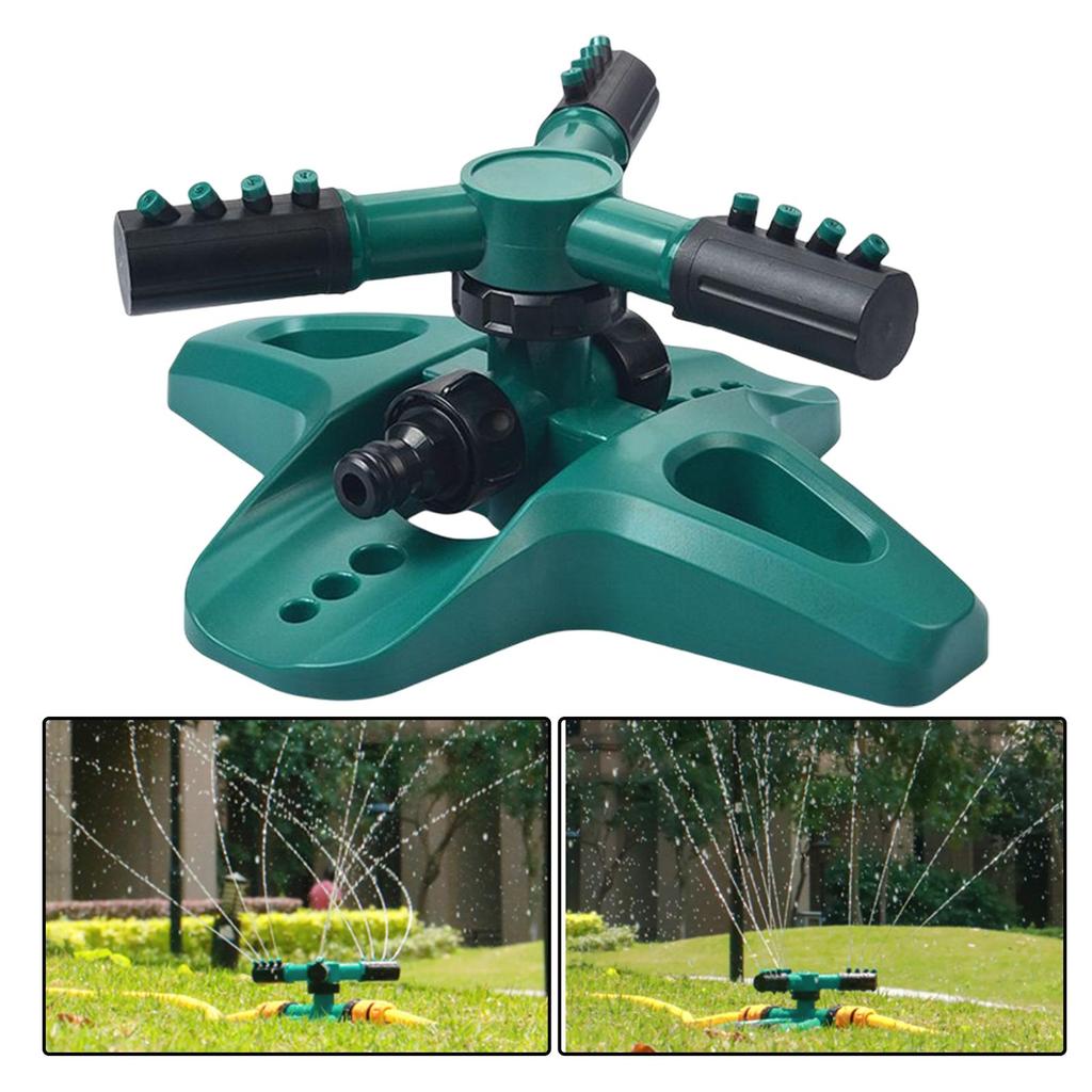Water Sprinkler Automatic Oscillating Sprayer Lawn Nozzle for Plants Garden