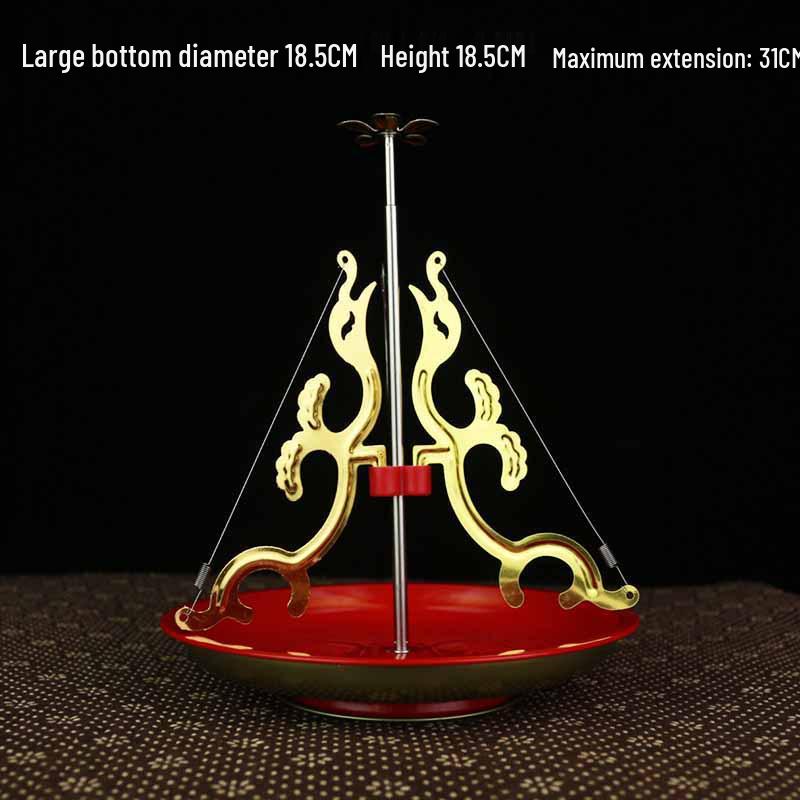 Adjustable Bamboo Incense Holder for Sticks and Coils