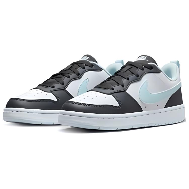 Nike Court Borough Low Recraft GS Antracitová Ledově modrá Dětské tenisky Černá Bílá HQ3258-060