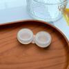 10Pcs Mini Portable Contact Lens Case Eyes Contacts Care Container Box Contact Lenses Storage Box Clear Colored Contact Lens Box