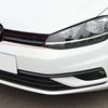 2 szt. dla Golf 7 7.5 Rline Samochodowa Kratka Dekoracyjna dla VW Jasny Czarny Pokrywa Logo Paski Kratki Naklejki Samochodowe Akcesoria Samochodowe