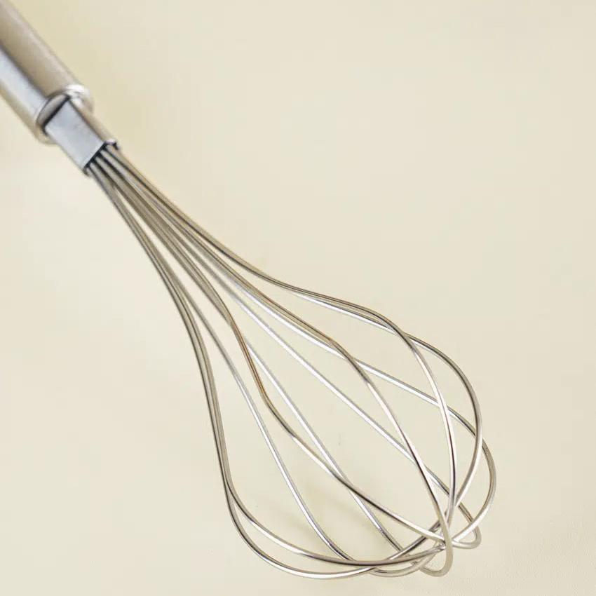 All-Stainless Steel 304 Whisk (28cm) Silver
