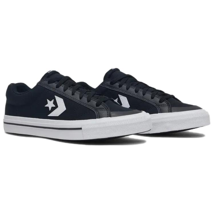 Converse Sport Casual Anti Slip Wear Resistant Low Top Skateboard Shoes Unisex Black