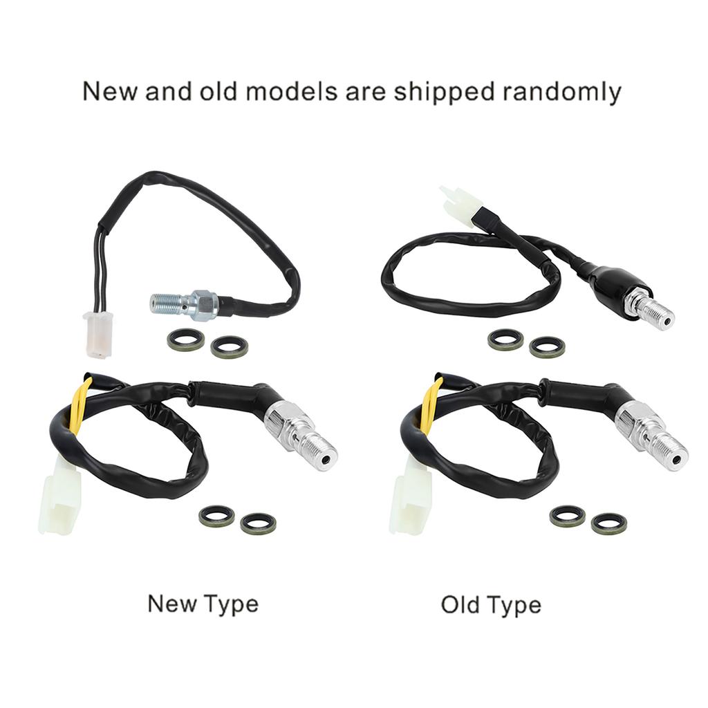 M10x1.0 Universal Motorcycle Oil Hose Hydraulic Pump Reinforced Rear Brake Light Switch Hydraulic Brake Switch