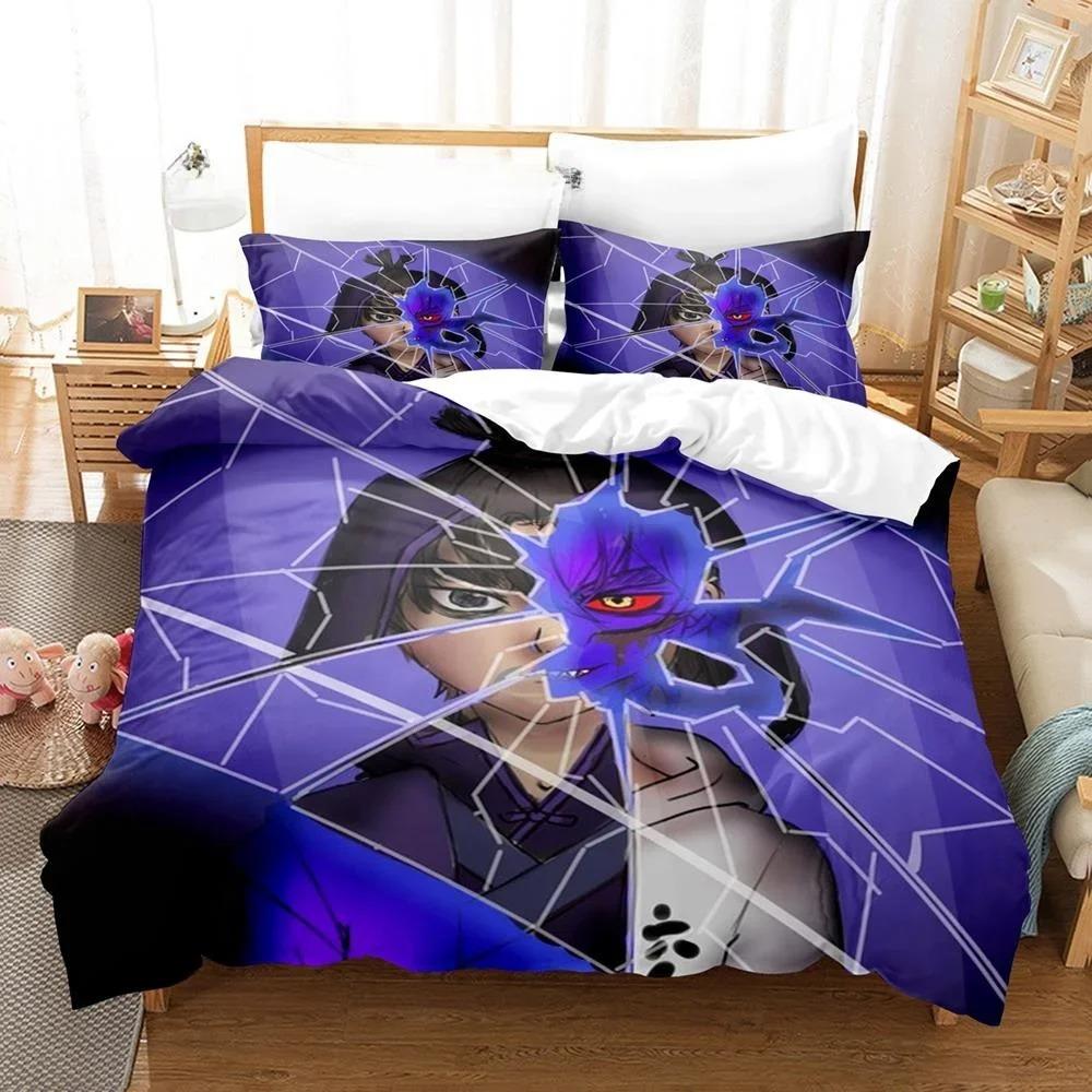 3D Print Anime Scissor Seve Bedding Set Single Twin Full Queen King Size Bed Set Adult Kid Bedroom Duvetcover Sets Home Textiles