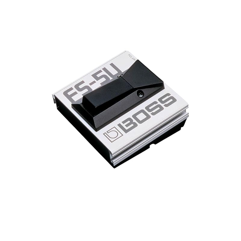BOSS FS-5U Footswitch: Momentary type, a classic model for starting and stopping rhythm machines and sequencers.