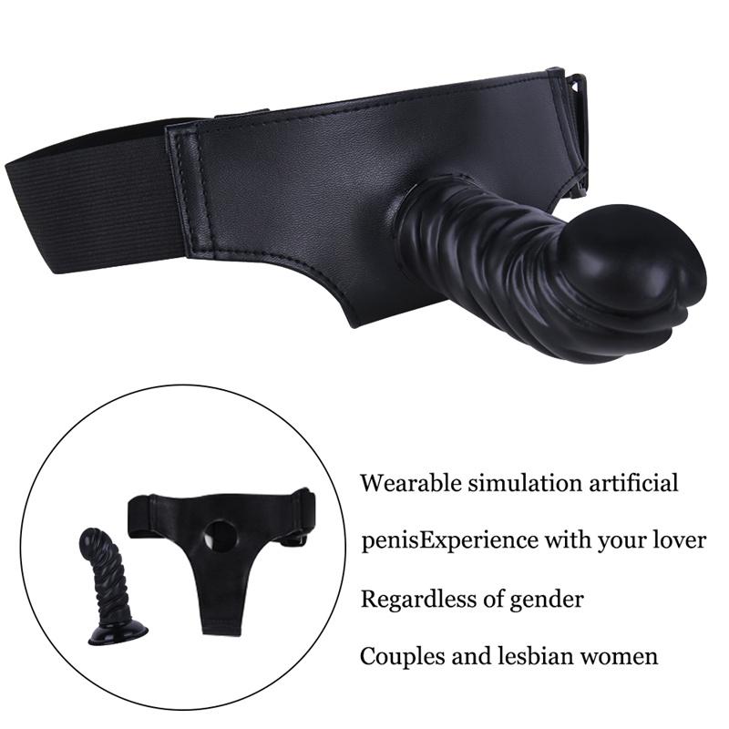 Detachable Wearable Penis Anal Plugs Simulation Silicone Mini Alternative Sex Toys Wear