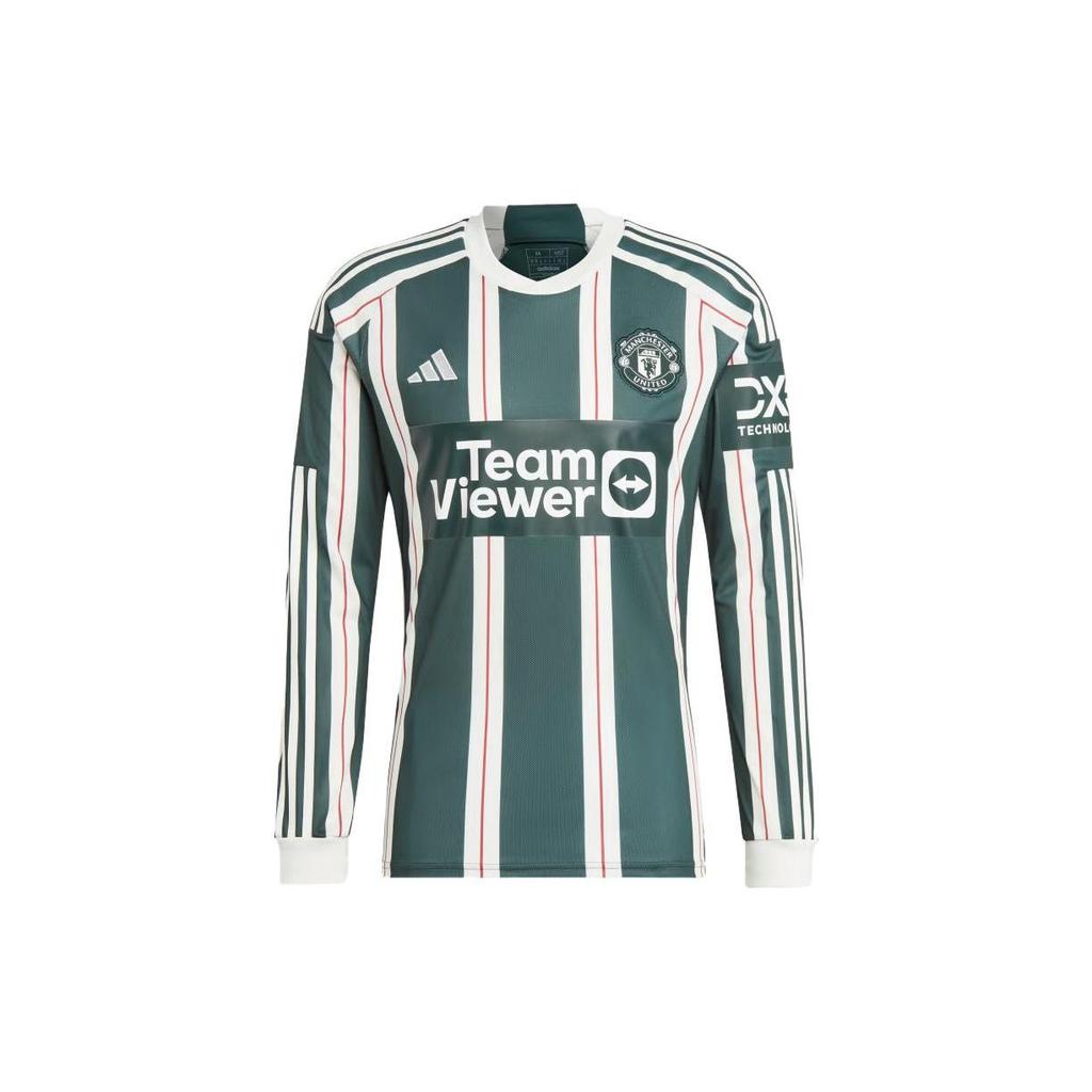 adidas Manchester United 23/24 Long Sleeve Away Jersey IA7223