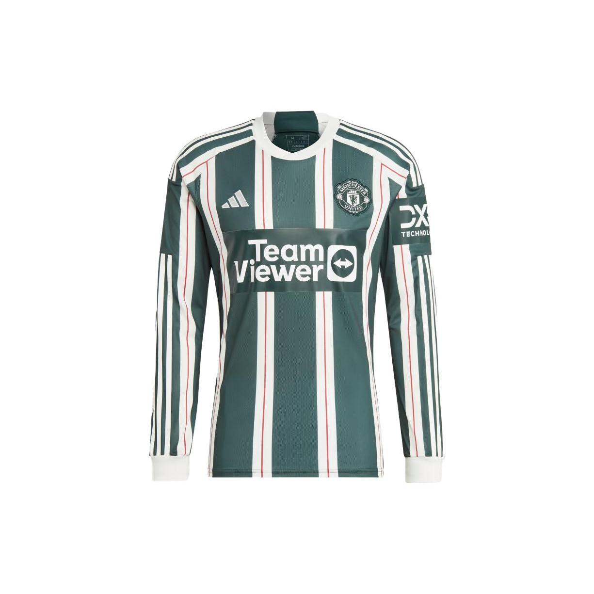 Adidas Manchester United 23/24 Long Sleeve Away Jersey IA7223 XS