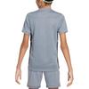 Nike Camiseta de Futebol Dri-Fit Academy 25 Seca Confortável Respirável Secagem Rápida Manga Curta Infantil Tops Branco Preto Carvão Cinza Fresco HJ3716-101