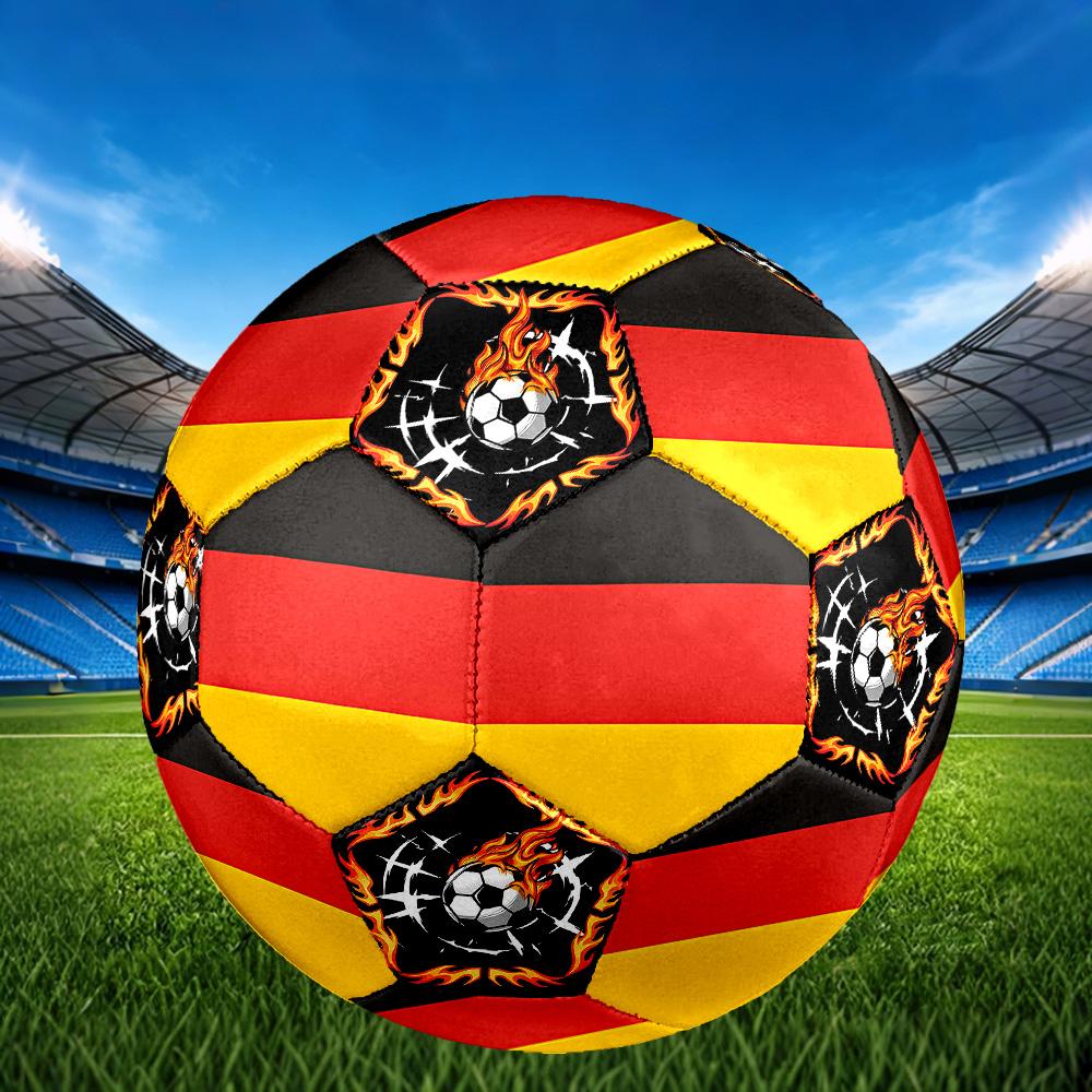 1pc Germany Sports Theme Size 5 Soccer Ball Professional Match Training Football Indoor &Outdoor Sports Ball Lightweight Durable C6622