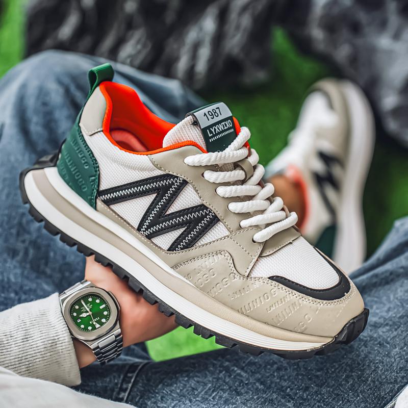 Pánské protiskluzové běžecké boty, ležérní sportovní tenisky - Trailové běžecké boty 2025 Doprava zdarma